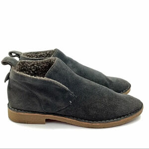 Dolce vita ankle booties size 7 Findley gray suede